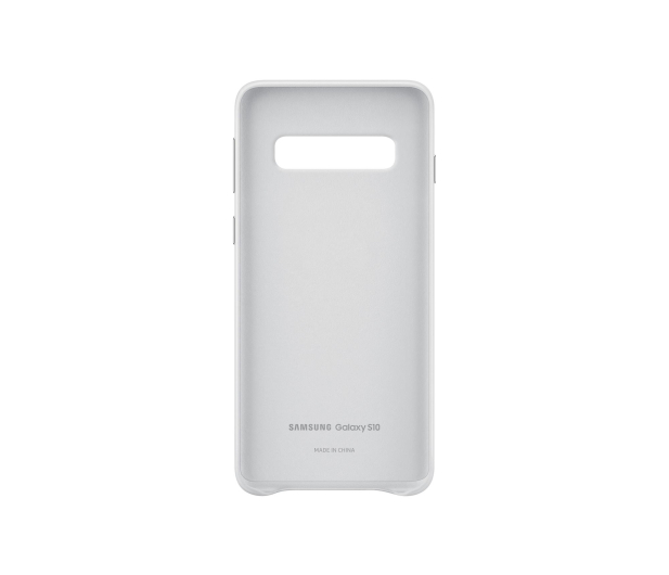 Etui Leather Cover do Samsung Galaxy S10 białe - 478363 - zdjęcie 3